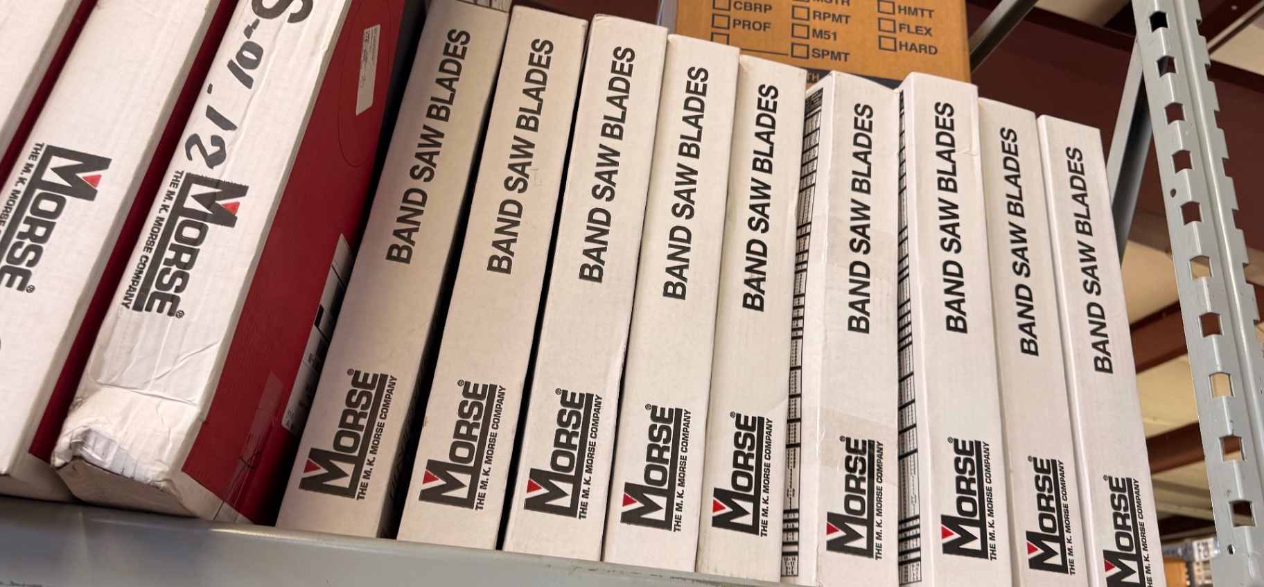 M.K. Morse band saw blades